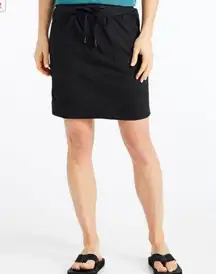 L.L.Bean Women’s Vista Camp Skort in Black W-900 Sz M