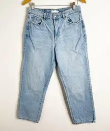 Garage Denim Vintage Straight High Waisted Light Wash Jeans Size 29