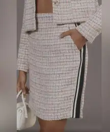 Anthropologie Maeve Tweed Midi Skirt