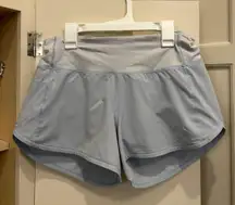 Light Blue Speed Up Shorts