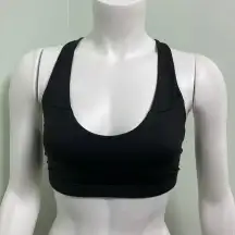 Victoria Sport Lightweight Black Sports Bra