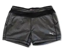-Dry Cell Running Shorts-Gray & Black