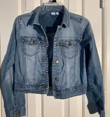 BP. Nordstrom Cropped Long Sleeve Denim Jacket