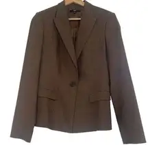 Hugo Boss Javelle Brown Blazer Wool Blend Blazer