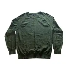 J.Crew Green Crewneck Cotton Sweater Men’s Size M