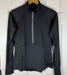 Women’s‎ Athleta Plush Tech 1/2 Zip Warm Running Workout Top Jacket Size Medium