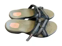 Teva Tirra Slide Sandals Backless Slip-On Strappy Comfort Outdoor Size 9.5 Women