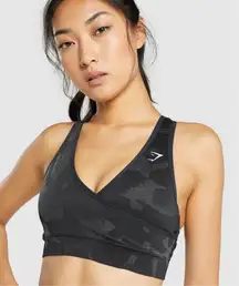 Gymshark Adapt Camo Seamless Sports Bra Size M