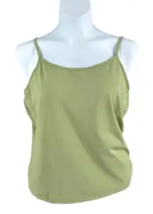 Lane Bryant Camisole Tank Top Green Size 14 16 Spagetti Strap
