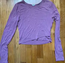 Garage Pink Long Sleeve Women's Top