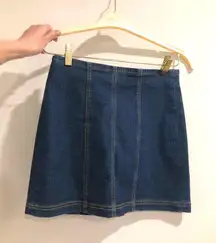 Denim skirt