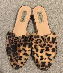 Steve Madden Animal Print Mules