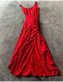 Reformation‎ Red Wrap Dress ( S )