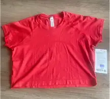 Lululemon Swiftly Tech Short Sleeve 2.0 Cropped