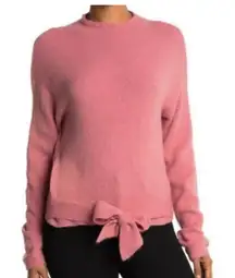 WAYF blush Bow Soft‎ Sweater Size Small NEW