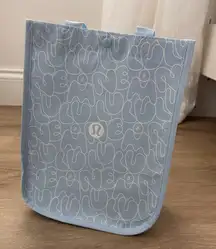 Lululemon Blue Reusable Tote Bag
