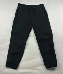 Athleta Black Linen Cabo Jogger Pant 10