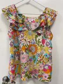 Liberty of London Target Floral Bright Blouse