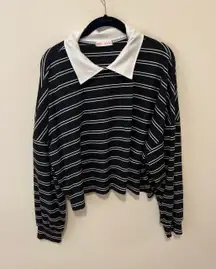 Long Stripped Sleeve