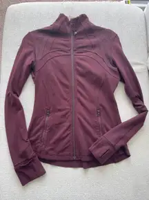 Lululemon Define Jacket Burgundy