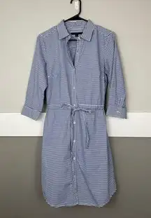 Tommy Hilfiger Stripped Cotton Dress Women’s Size Medium