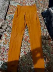 Mustard Orange  Leggings