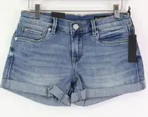 Blank NYC The Fulton Roll Up Jean Short in‎ Moon Child Size 25