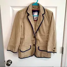 NWT American‎ Eagle tan button front blazer