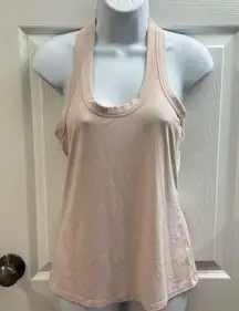 Athleta  Shirt Womens light pink Tank Top Athletic Outdoors Gym size XS