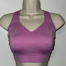 Puma Racerback Sports Bra High Compression Lilac Purple Women’s XL