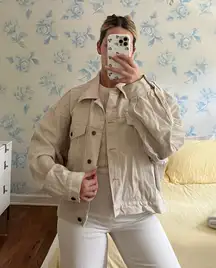 Denim Jacket Cream