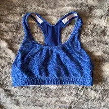 Champion sports bra used blue size medium