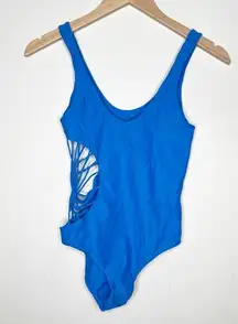 Cami & Jax Blue Sunburst One Piece Swim Suit