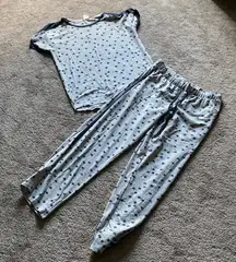 Lucky Brand Star Print Pajama Set SIZE S
