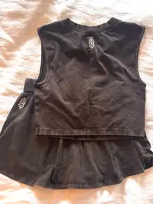 Free People Tank and Skort Set