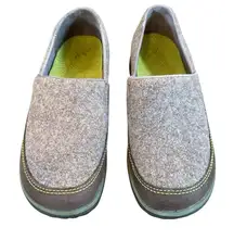 Chaco Women's Citron Shoes Wool Waterproof Full Grain Leather Sandstone Size 7