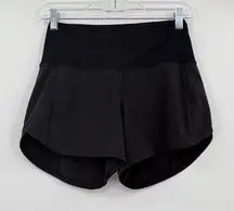 Lululemon speed up short long high rise short black 2
