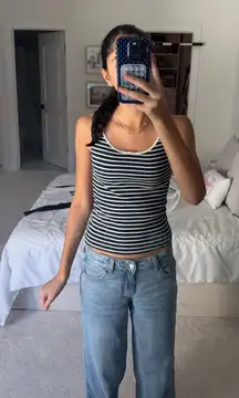 Brandy Melville Striped Tank Top