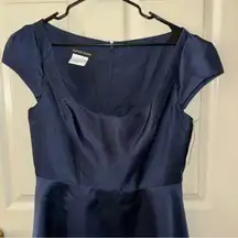 Alfred Sung Navy Blue Women's Dress midnight dress/ formal/ cocktail, bridal