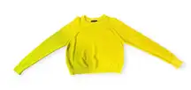 French Connection Yellow Crew Neck Sweater