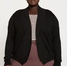Universal Standard Merino Wool Curve Cardi Cardigan in Black