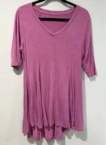 Soft Surroundings Tunic Top Womens Medium Stretch Travel Casual Basic Comfort