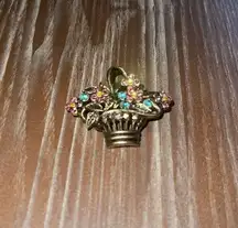 Unbranded Flower Basket Pin