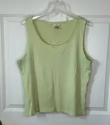 J.Jill Stretch Tank Top Size XL