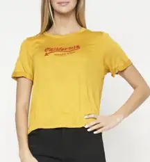 Raggs II Riches mustard yellow California shirt