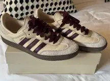 Adidas Samba OG Wonder White & Maroon