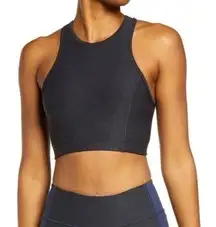 Outdoor Voices Athena Black Crop Top | Small