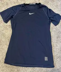 Nike Navy  Pro Shirt