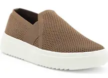 Eileen Fisher Pep Flyknit Sneaker Slip On Olive Green Brown Size‎ 10