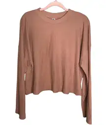 Parade Waffle Knit Lightweight Thermal Long Sleeve Tshirt M